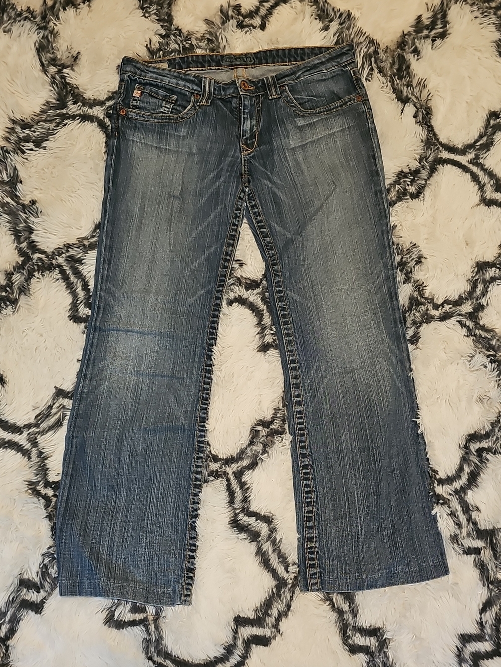 Big Star Women's Faded Blue Bootcut Jeans